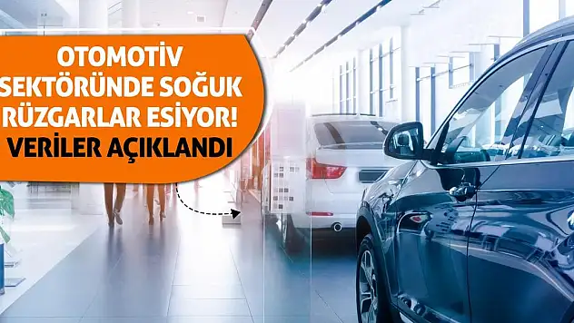 Otomotiv Sektöründe Soğuk Rüzgarlar Esiyor! Veriler Açıklandı