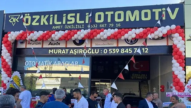 Özkilisli Otomotiv Görkemli Törenle Açıldı
