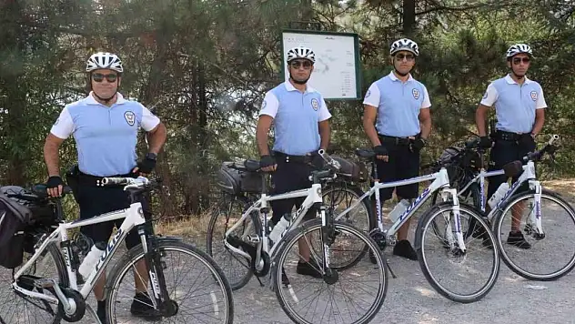 Park, bahçe ve mesire alanları, bisikletli 'Martı' polislere emanet
