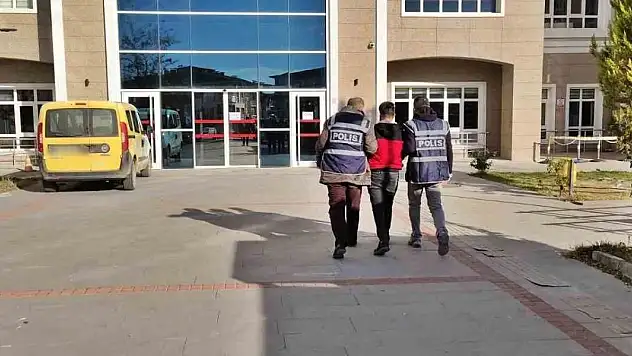 Park halindeki aracı çalan hırsız tutuklandı