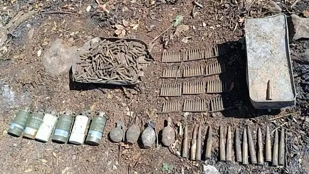 Pençe-Kilit Operasyon bölgesinde mühimmat ele geçirildi