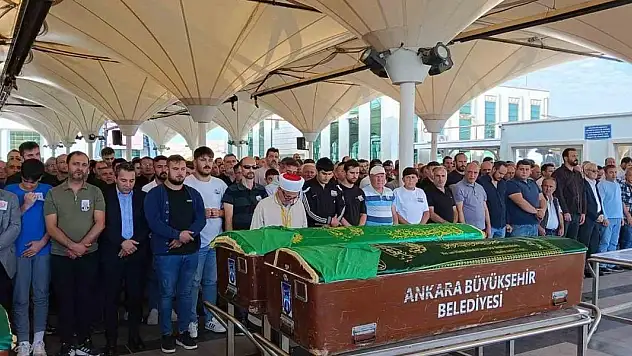 Polis memuru eşi tarafından öldürülen kadın son yolcuğuna uğurlandı