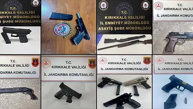 Ruhsatsız silah taşıyanlara yönelik 'Mercek-24' operasyonu!