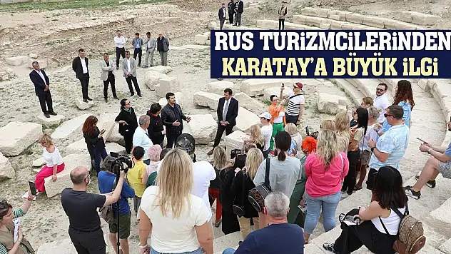 Rus Turizmcilerinden Karatay'a Büyük İlgi