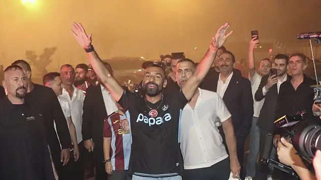 Salah'a Trabzon'da coşkulu karşılama