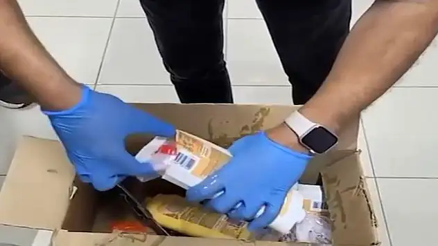 Şampuan kutusundan uyuşturucu çıktı