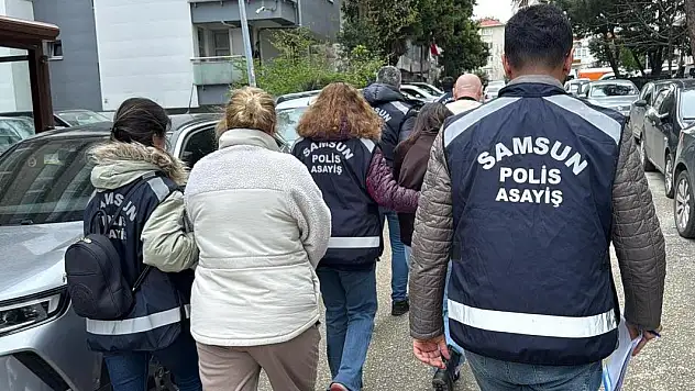 Samsun merkezli 18 ilde change operasyonu: 50 gözaltı