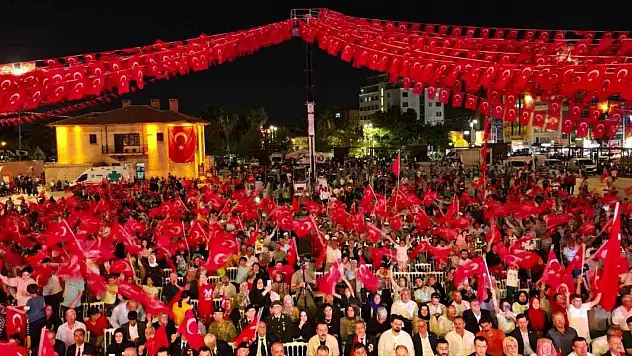 Şanlıurfa'da 15 Temmuz Milli Birlik Günü anma programı düzenlendi