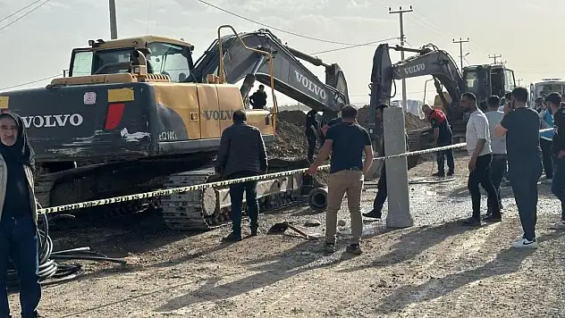 Şanlıurfa'da göçük: 4 işçi toprak altında