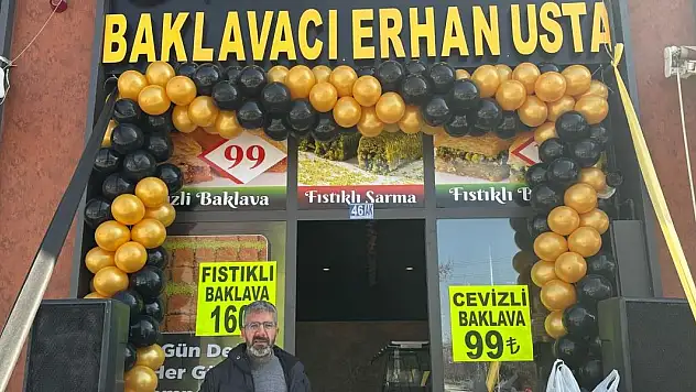Şehr-i Gaziantep Baklavacısı Erhan Usta Görkemli Törenle Açıldı