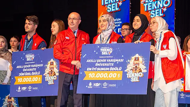 Selçuk Üniversitesi öğrencileri TEKNOSEL'de ödüle doydu!