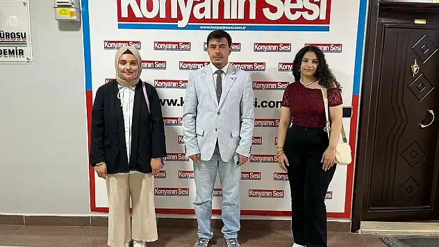 Selçuk Üniversitesi öğrencilerinden gazetemize ziyaret