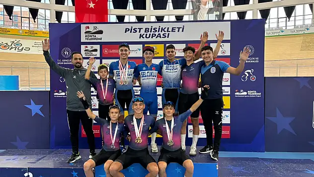 Selçuklu Belediyespor'dan Pist Bisikletinde 14 Madalya!
