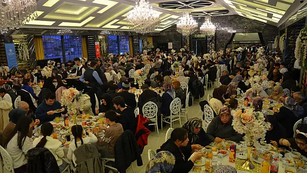 Selçuklu'da şehit yakınları ve yetimler birlik ve beraberlik iftarında buluştu