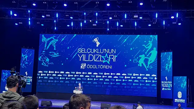 Selçuklu'da sporun gurur gecesi! Şampiyonlar ödüllerine kavuştu