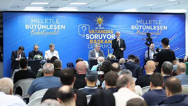 Selçuklu'da 'Vatandaş Soruyor, Başkan Cevaplıyor' buluşmaları sürüyor!