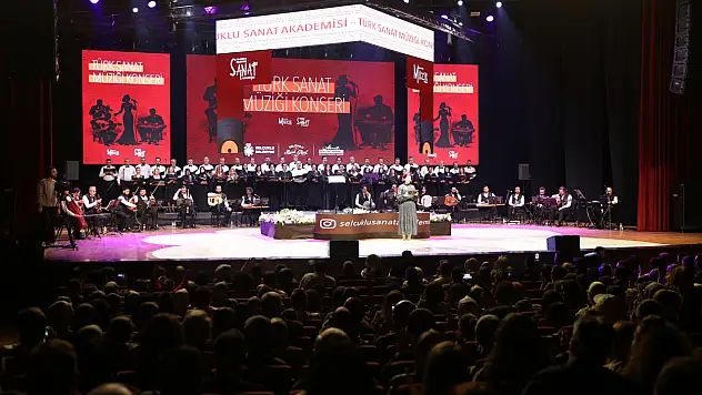 Selçuklu Sanat Akademisi Korosu'ndan unutulmaz konser