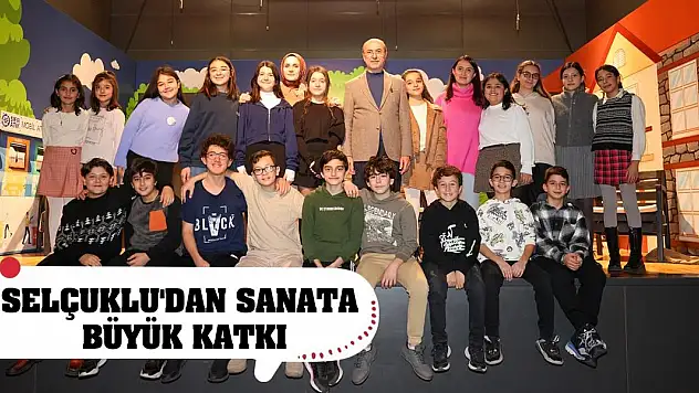 Selçuklu'dan Şehrin Kültür Sanat Hayatına Büyük Katkı