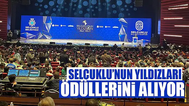 Selçuklu'nun Yıldızları Ödüllerini Alıyor