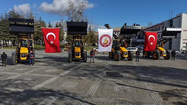 Seydişehir'e 4 yeni iş makinesi kazandırıldı