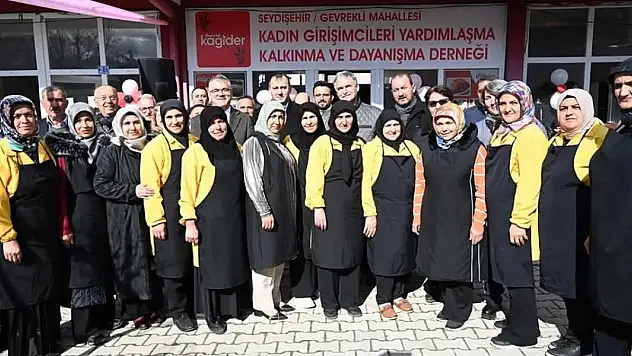 Seydişehir Gevrekli'de Kadın Girişimcilere Dernek Açıldı