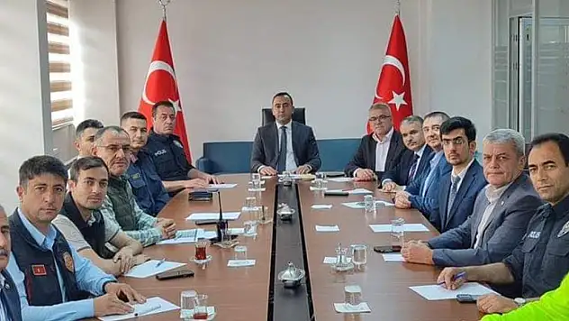 Seydişehir'de güvenlik toplantısı yapıldı