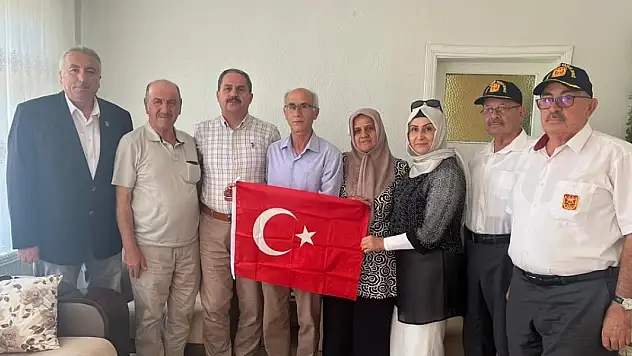 Seydişehir'de Kıbrıs gazisine ziyaret