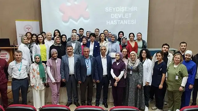 Seydişehir'de sağlık çalışanlarına eğitim verildi