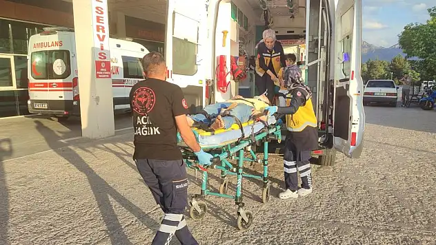 Seydişehir'de yüksekten düşen kişi yaralandı