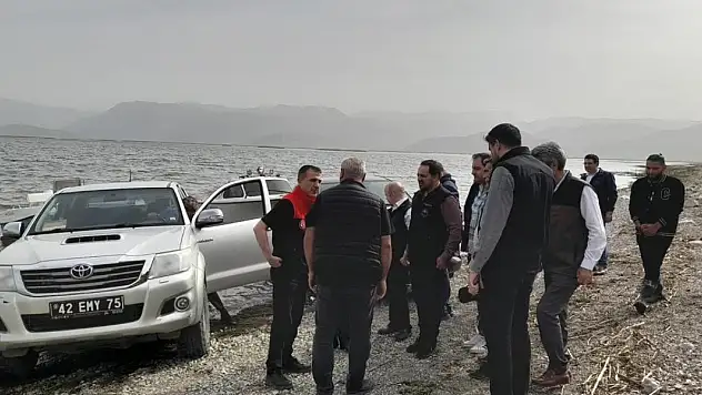 Seydişehir'deki Suğla Gölü'nde denetim yapıldı