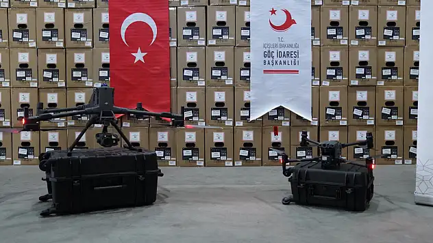Sınır güvenliği için 391 dron envantere alındı