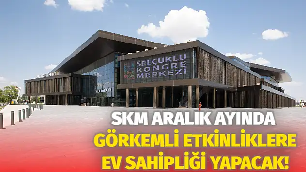 SKM Aralık Ayında Görkemli Etkinliklere Ev Sahipliği Yapacak!