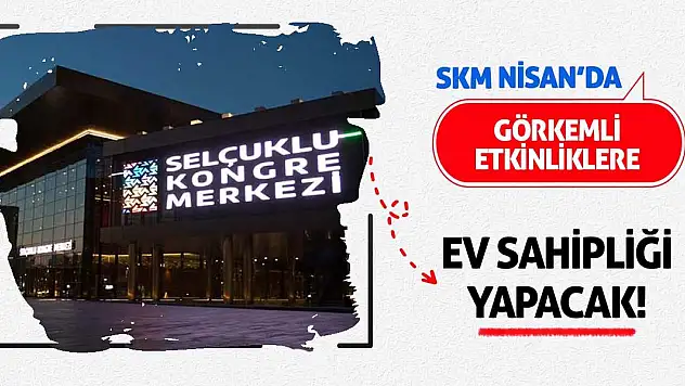 SKM Nisan Ayında Görkemli Etkinliklere Ev Sahipliği Yapacak!