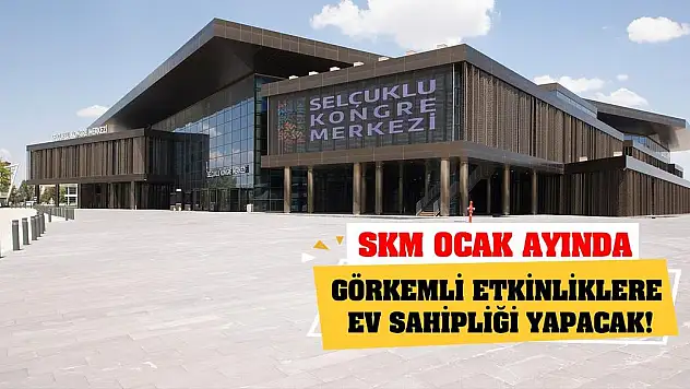 SKM Ocak Ayında Görkemli Etkinliklere Ev Sahipliği Yapacak!