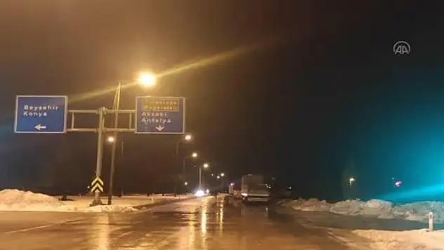 Son dakika açıklaması geldi! Konya'nın o yolu trafiğe kapandı
