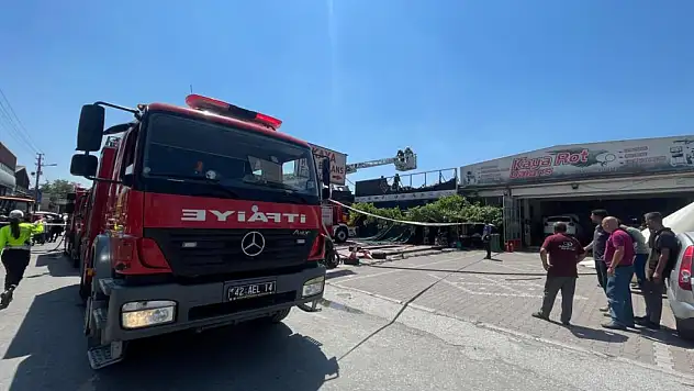 Son dakika: Konya'da sanayide patlama! İşçiler tahliye edildi