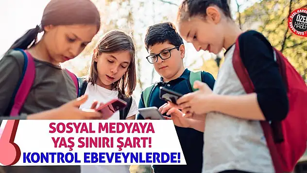 Sosyal Medyaya Yaş Sınırı Şart! Kontrol Ebeveynlerde!