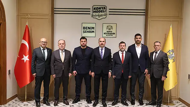 Sporun devleri Başkan Altay'ı ziyaret etti