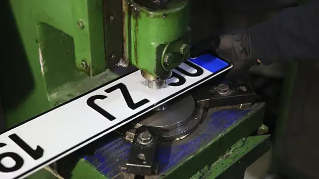 Standart dışı plakalar için yeni kararlar verildi