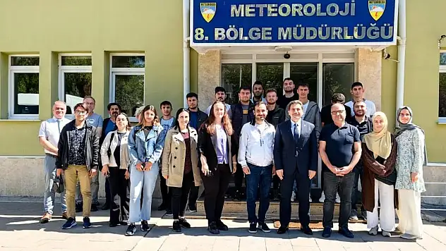 SÜ Öğrencilerinden Meteoroloji 8. Bölge Müdürlüğü'ne Ziyaret!