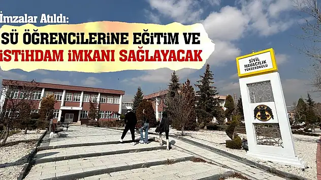 SÜ Öğrencilerine Eğitim Ve İstihdam İmkanı Sağlayacak!
