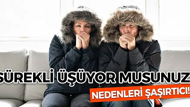Sürekli Üşüyor musunuz? Nedenleri Şaşırtıcı!