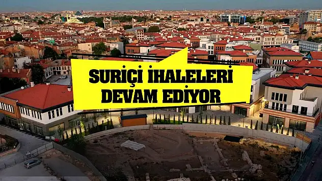 Suriçi İhaleleri Devam Ediyor