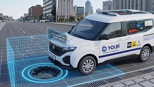 Sürücüler müjde! Konya'da bozuk yollar YOLBİ'yle tespit edilecek!