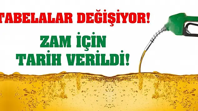 Tabelalar Değişiyor! Zam İçin Tarih Verildi!