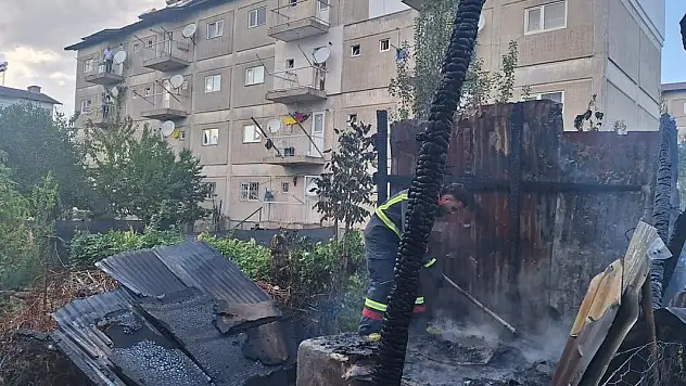 Tandırda Unutulan Köz Yangına Yol Açtı!