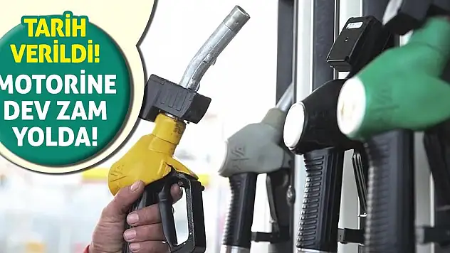 Tarih Verildi! Motorine Dev Zam Yolda!