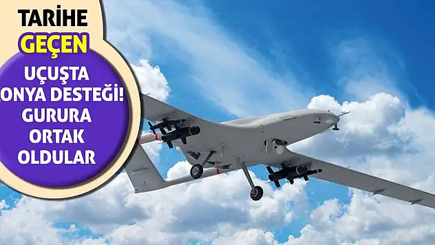 Tarihe Geçen Uçuşta Konya Desteği! Gurura Ortak Oldular
