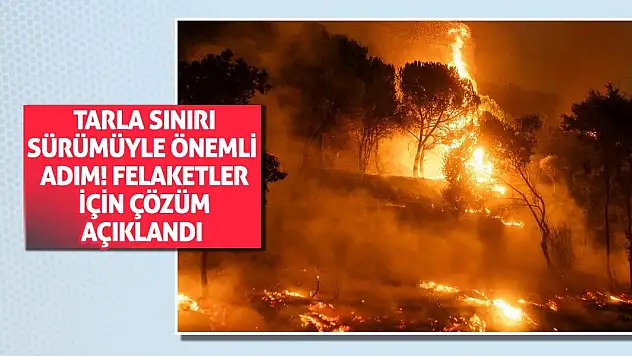 Tarla Sınırı Sürümüyle Önemli Adım! Felaketler İçin Çözüm Açıklandı