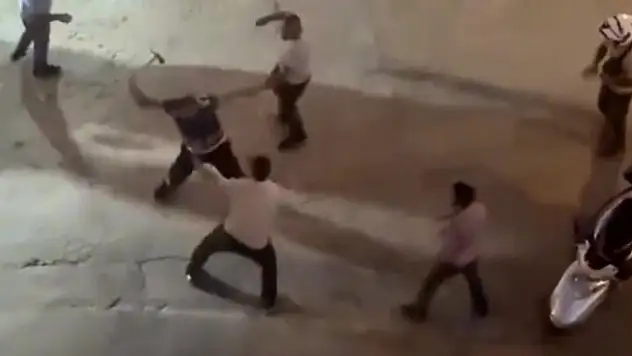 Tartışma Kanlı Bitti! Nacakla Saldırı Anı Cep Kamerasında